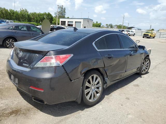 19UUA8F33EA006053 - 2014 ACURA TL SE GRAY photo 4