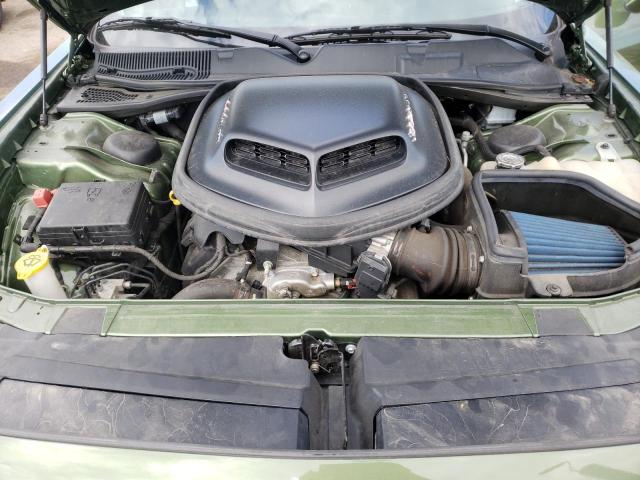 2C3CDZFJ9KH549284 - 2019 DODGE CHALLENGER GREEN photo 7