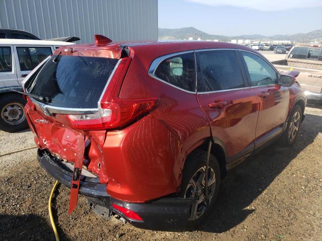 5J6RW2H52KL010672 - 2019 HONDA CRV MAROON photo 4