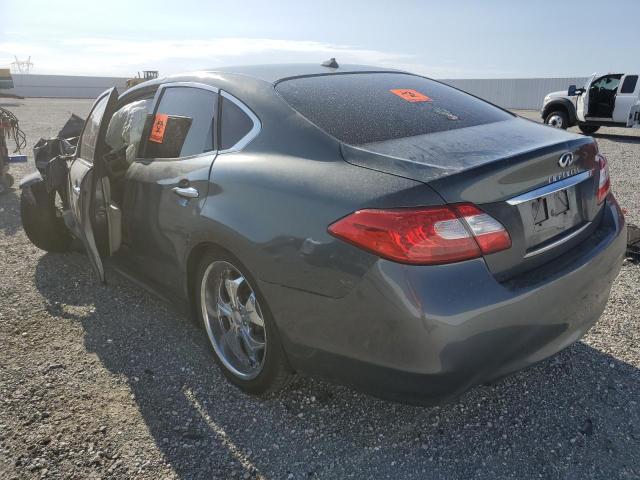 JN1BY1AP5BM324739 - 2011 INFINITI M37 GRAY photo 3