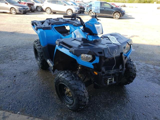 4XASEE575GA609397 - 2016 POLARIS SPORTSMAN BLUE photo 1