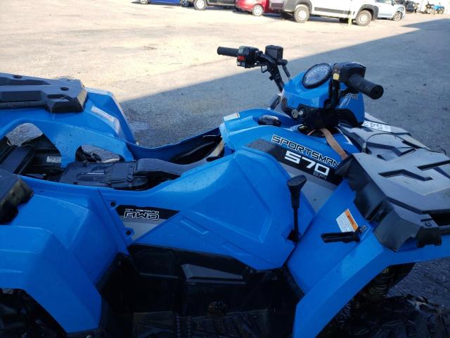 4XASEE575GA609397 - 2016 POLARIS SPORTSMAN BLUE photo 5