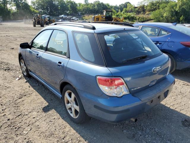 JF1GG61687H803950 - 2007 SUBARU IMPREZA BLUE photo 3