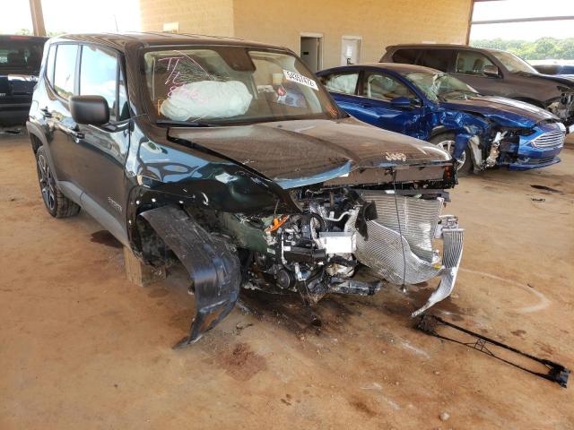 ZACNJCAB4MPM78682 - 2021 JEEP RENEGADE S GREEN photo 1