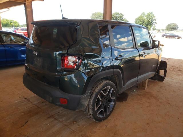 ZACNJCAB4MPM78682 - 2021 JEEP RENEGADE S GREEN photo 4