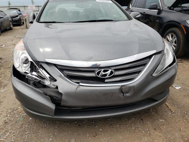 5NPEB4AC7EH941312 - 2014 HYUNDAI SONATA GLS GRAY photo 9