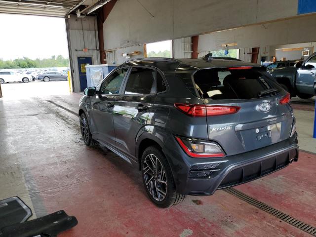 KM8K3CA39NU858766 - 2022 HYUNDAI KONA N LIN GRAY photo 3