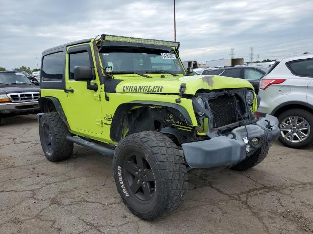1C4AJWAG8GL296068 - 2016 JEEP WRANGLER S GREEN photo 1