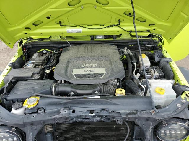 1C4AJWAG8GL296068 - 2016 JEEP WRANGLER S GREEN photo 7