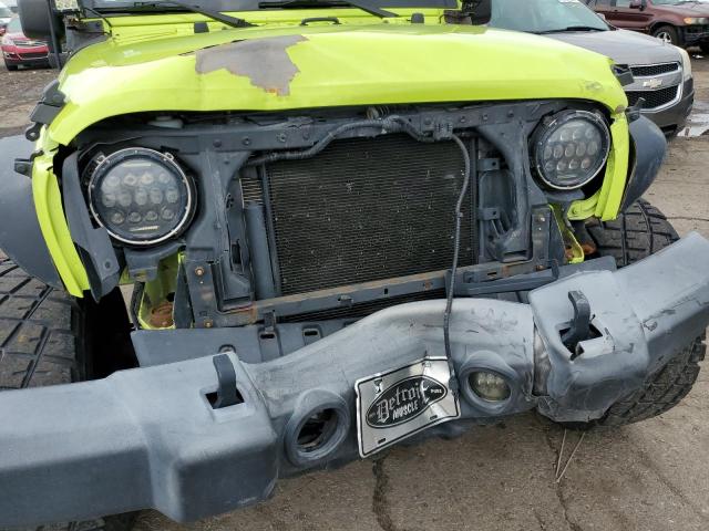 1C4AJWAG8GL296068 - 2016 JEEP WRANGLER S GREEN photo 9