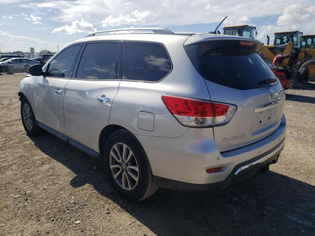 5N1AR2MN2FC612134 - 2015 NISSAN PATHFINDER SILVER photo 3