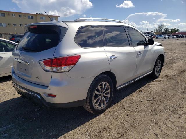 5N1AR2MN2FC612134 - 2015 NISSAN PATHFINDER SILVER photo 4