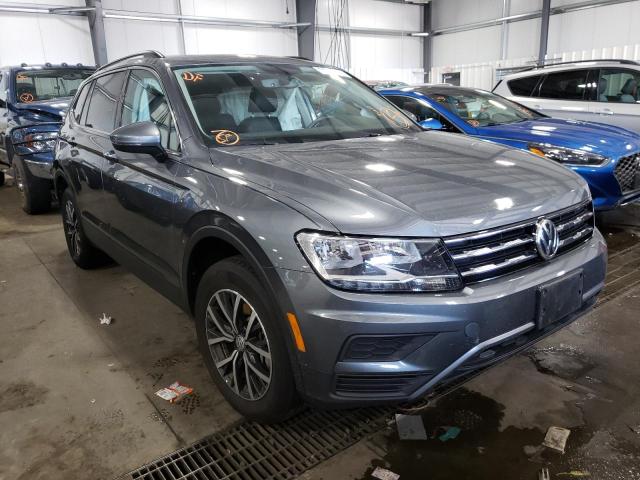 3VV2B7AX2KM010229 - 2019 VOLKSWAGEN TIGUAN SE GRAY photo 1