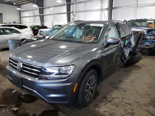 3VV2B7AX2KM010229 - 2019 VOLKSWAGEN TIGUAN SE GRAY photo 2