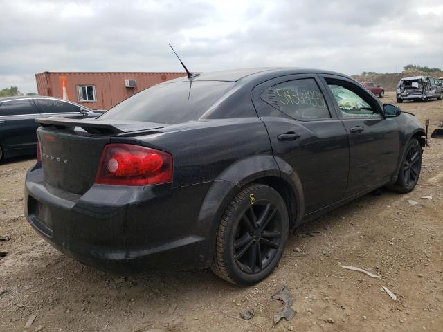 1B3BD1FG7BN513390 - 2011 DODGE AVENGER MA BLACK photo 4