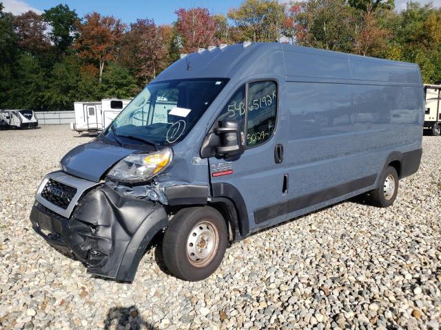3C6URVJG0KE548744 - 2019 RAM PROMASTER BLUE photo 2