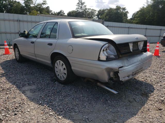 2FAHP71VX8X124099 - 2008 FORD CROWN VICT GRAY photo 3