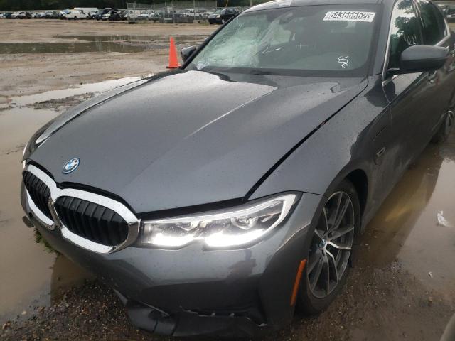 3MW5P7J09N8C65020 - 2022 BMW 330E GRAY photo 2