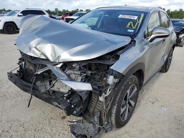 JTJGARBZ8L5017869 - 2020 LEXUS NX 300 SILVER photo 2