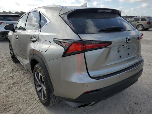 JTJGARBZ8L5017869 - 2020 LEXUS NX 300 SILVER photo 3