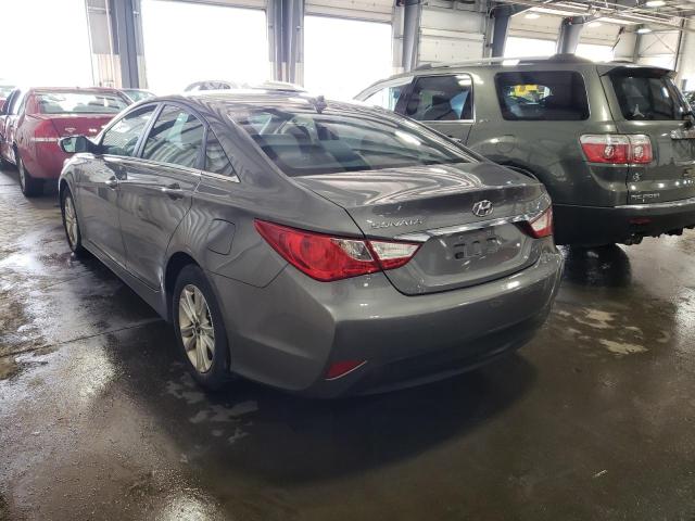 5NPEB4AC5EH881109 - 2014 HYUNDAI SONATA GLS GRAY photo 3