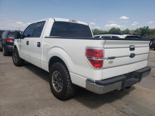 1FTPW14V89FA11489 - 2009 FORD F150 CREW WHITE photo 3