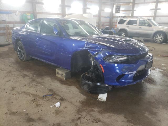 2C3CDXHG4KH554575 - 2019 DODGE CHARGER GT BLUE photo 1