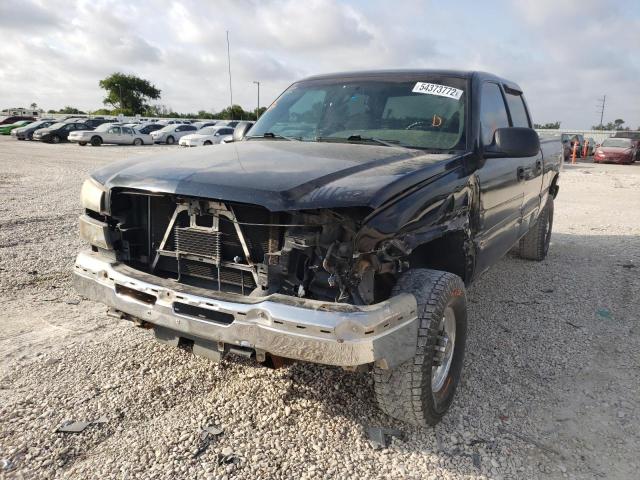 1GCHC23U63F258156 - 2003 CHEVROLET 2500 HD BLACK photo 2