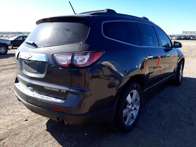 1GNKVJKD3FJ254098 - 2015 CHEVROLET TRAVERSE BLACK photo 4