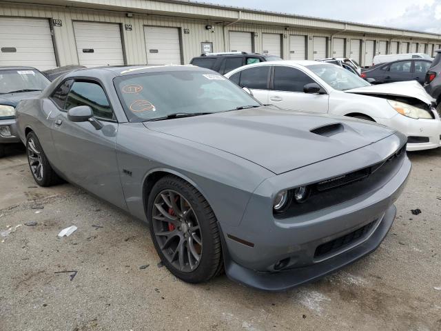 2C3CDZDJ9HH631141 - 2017 DODGE CHALLENGER GRAY photo 1