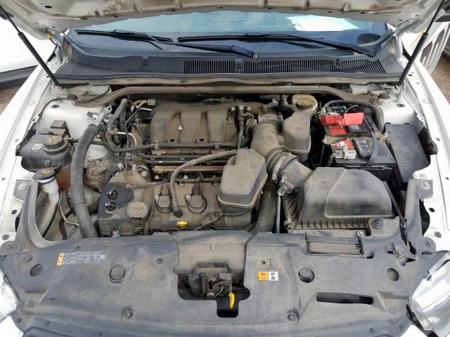 1FAHP2L88EG175483 - 2014 FORD TAURUS POL WHITE photo 7