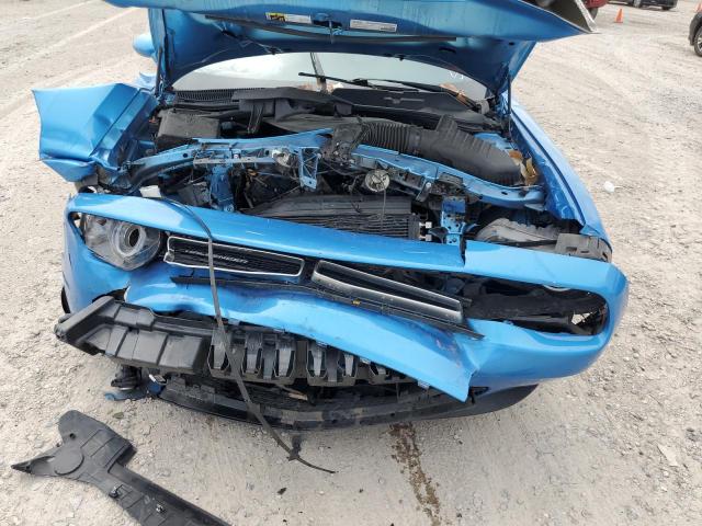 2C3CDZBG2FH873211 - 2015 DODGE CHALLENGER BLUE photo 9