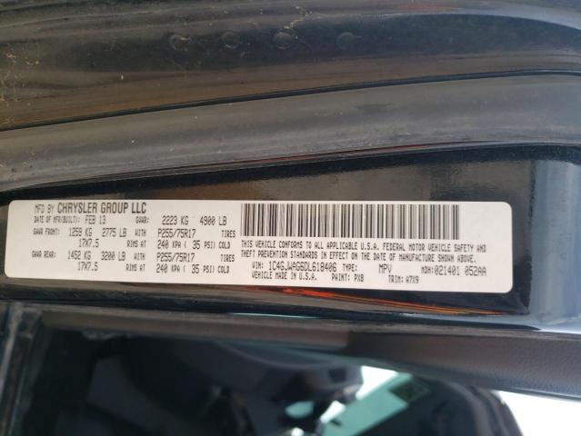 1C4GJWAG6DL618406 - 2013 JEEP WRANGLER S BLACK photo 10