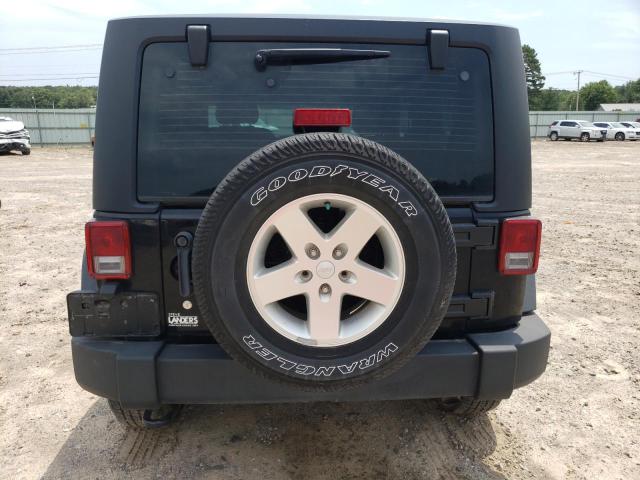 1C4GJWAG6DL618406 - 2013 JEEP WRANGLER S BLACK photo 6