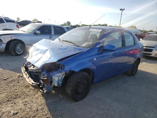 KL1TD52645B348791 - 2005 CHEVROLET AVEO BASE BLUE photo 2