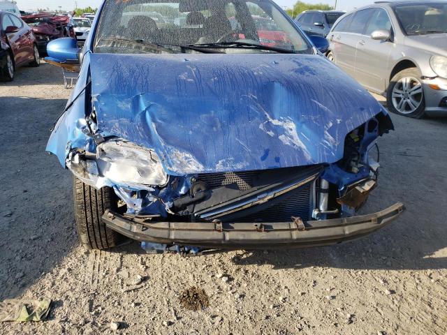 KL1TD52645B348791 - 2005 CHEVROLET AVEO BASE BLUE photo 9