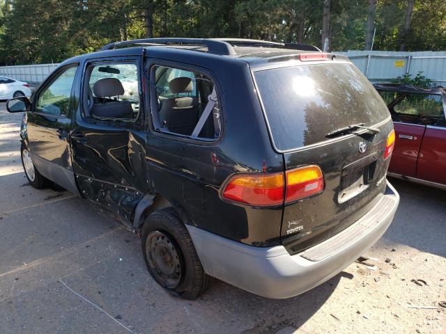 4T3ZF13CXXU124770 - 1999 TOYOTA SIENNA LE BLACK photo 3