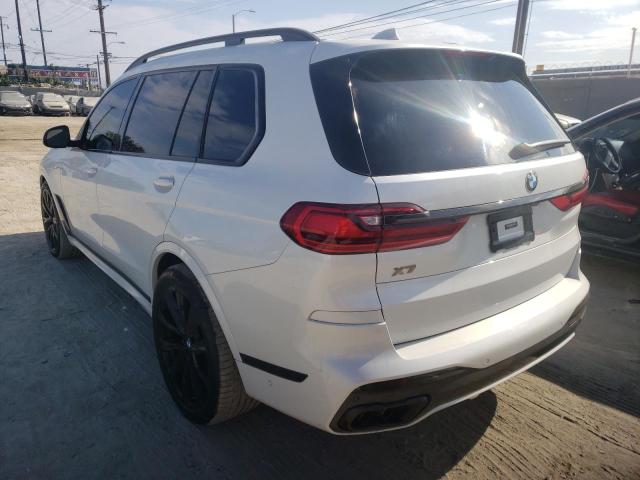 5UXCX6C03LLE35512 - 2020 BMW X7 M50I WHITE photo 3