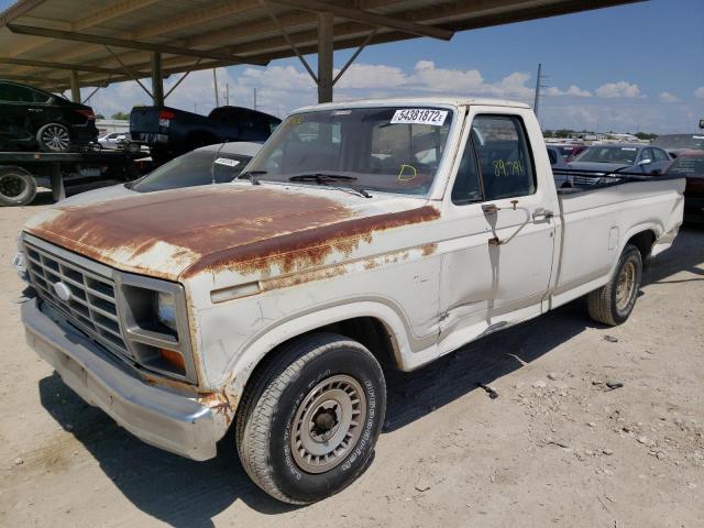 2FTCF10Y3DCB15102 - 1983 FORD F100 WHITE photo 2