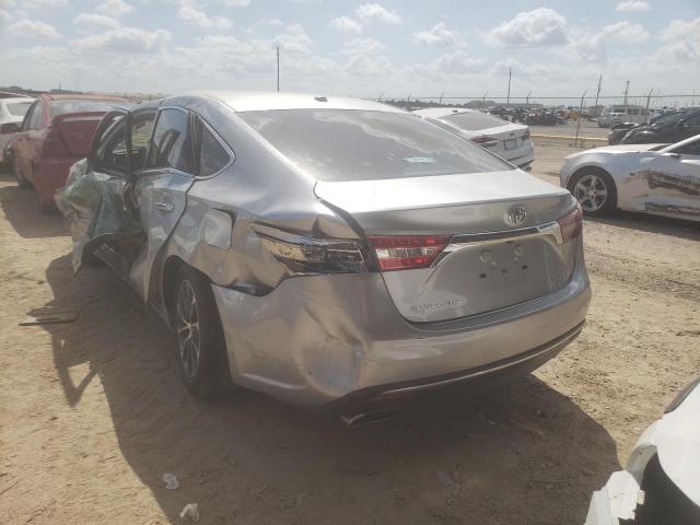 4T1BK1EB7HU264500 - 2017 TOYOTA AVALON XLE SILVER photo 3
