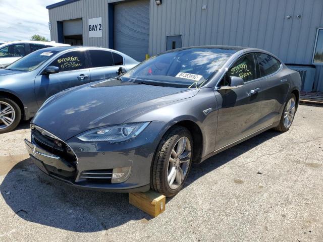 5YJSA1H16EFP65232 - 2014 TESLA MODEL S Boz foto 2