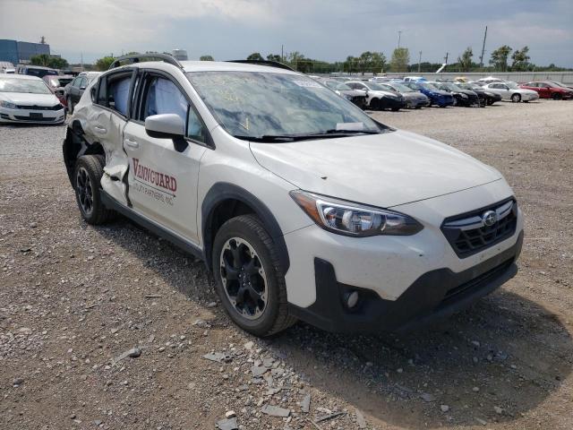 JF2GTAPC1M8296831 - 2021 SUBARU CROSSTREK WHITE photo 1