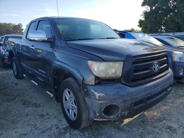 5TFRM5F11CX044092 - 2012 TOYOTA TUNDRA DOU GRAY photo 1