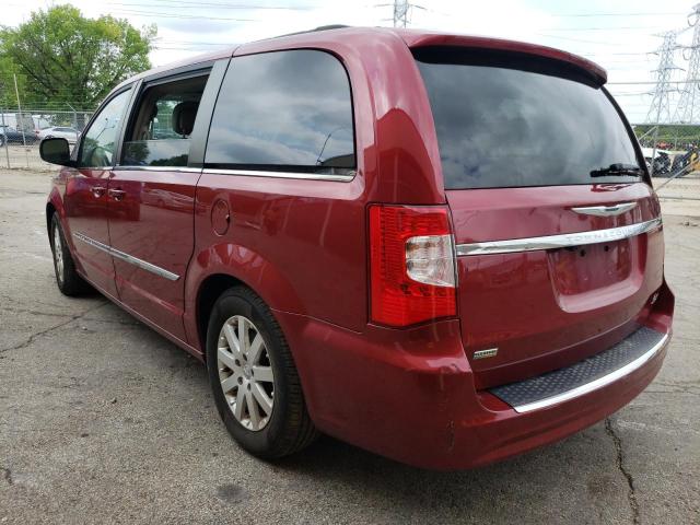 2C4RC1BG0DR793455 - 2013 CHRYSLER TOWN & COU RED photo 3