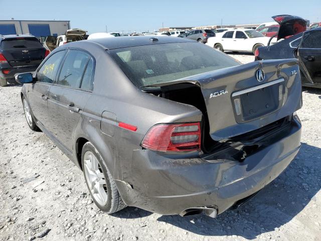 19UUA66248A009947 - 2008 ACURA TL GRAY photo 3