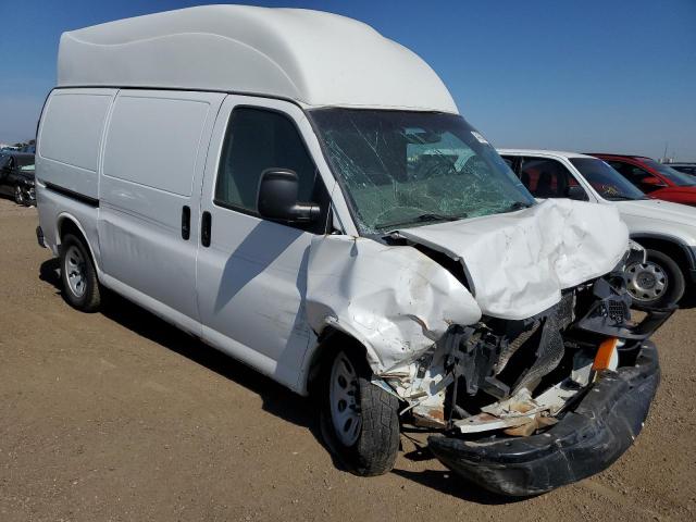 1GCSHAF46D1136652 - 2013 CHEVROLET EXPRESS G1 WHITE photo 1