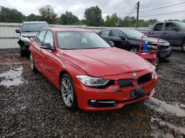 WBA3B9G59DNR89953 - 2013 BMW 335 RED photo 1