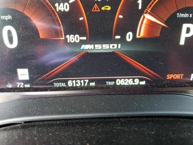 WBAJB9C53JG463928 - 2018 BMW M550XI BLACK photo 8