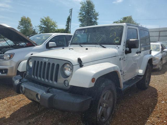 1C4AJWAG1FL563484 - 2015 JEEP WRANGLER S WHITE photo 2