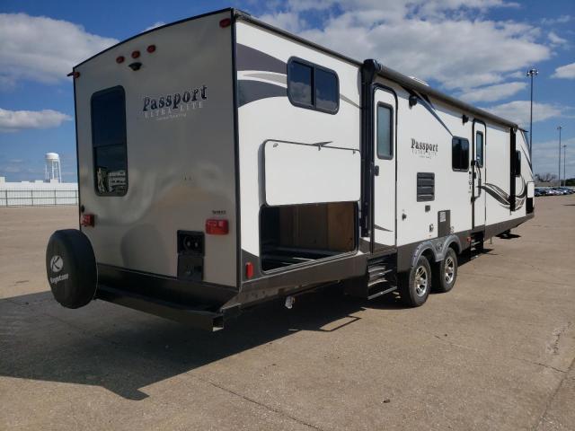 4YDT33525KT410047 - 2019 KEYSTONE PASSPORT თეთრი ფოტო 4